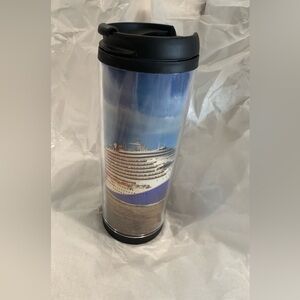 Carnival cruise Photo Travel Coffee Mug Tumbler Cup w/Lid Souvenir New in box